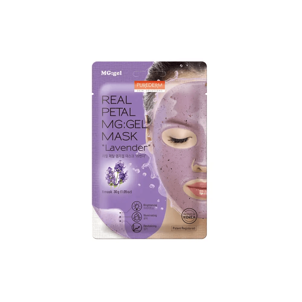 Purederm Real Petal Mg: Gel Mask Lavander 1
