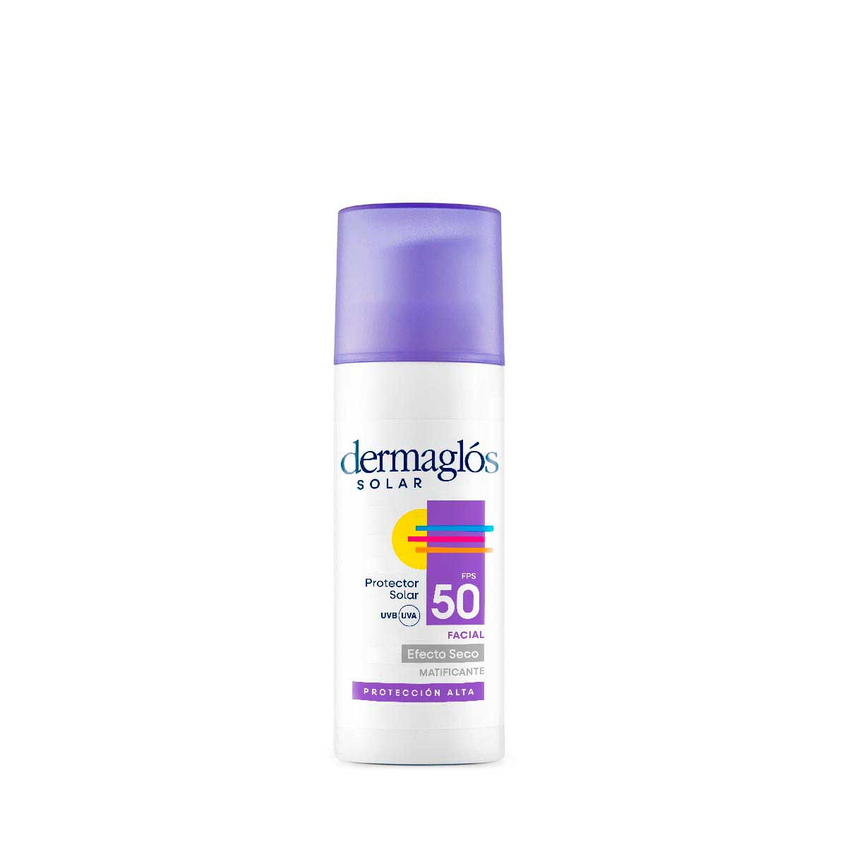 Dermaglos Linea Solar Fps 50 Facial Sin Color Crema X 50 Gr