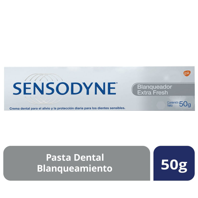 Sensodyne Extra Fresh Blanquador 50Gr