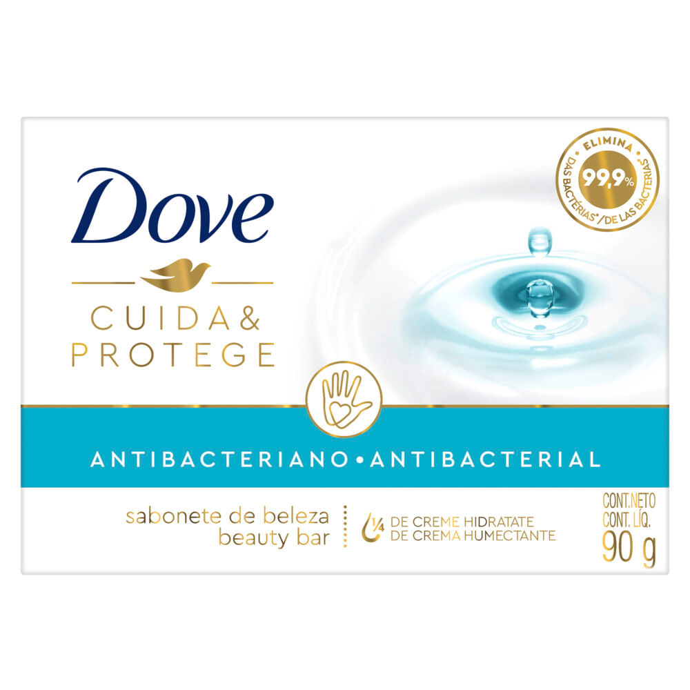 Jabón En Barra Dove Antibacterial X 90 G