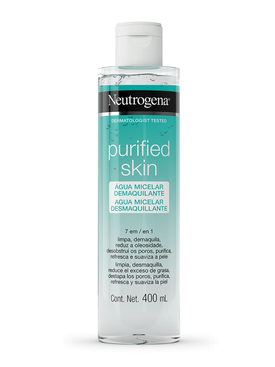 Agua Micelar Neutrogena Purified Skin 7 En 1 X 400 Ml