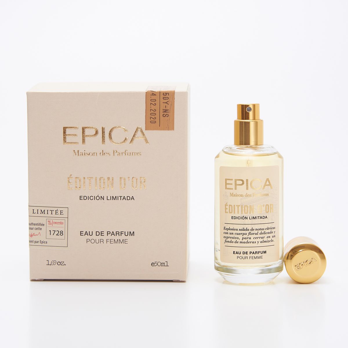 Epica Edition D´Or Edp X 50 Ml