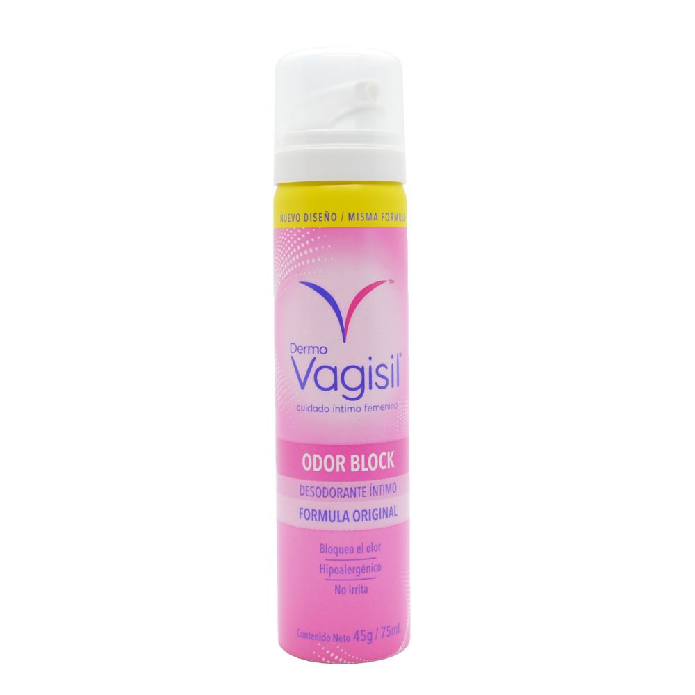 Desodorante Íntimo Dermo Vagisil Odor Block X 75 Ml