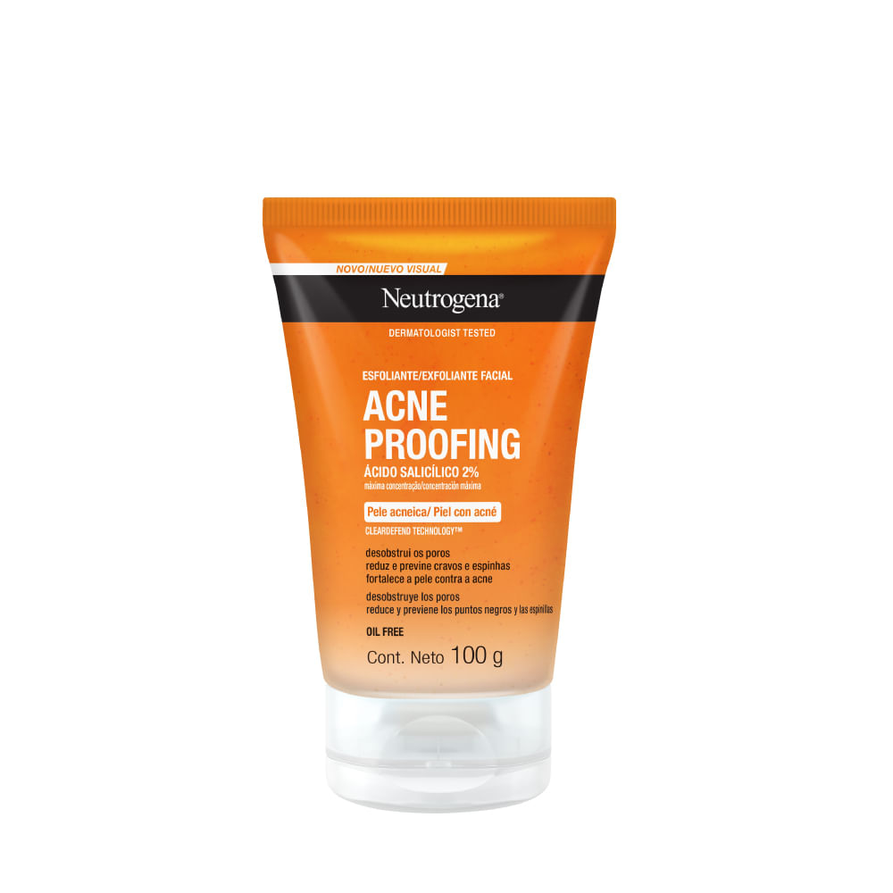 Exfoliante Neutrogena Acne Proofing X 100 G
