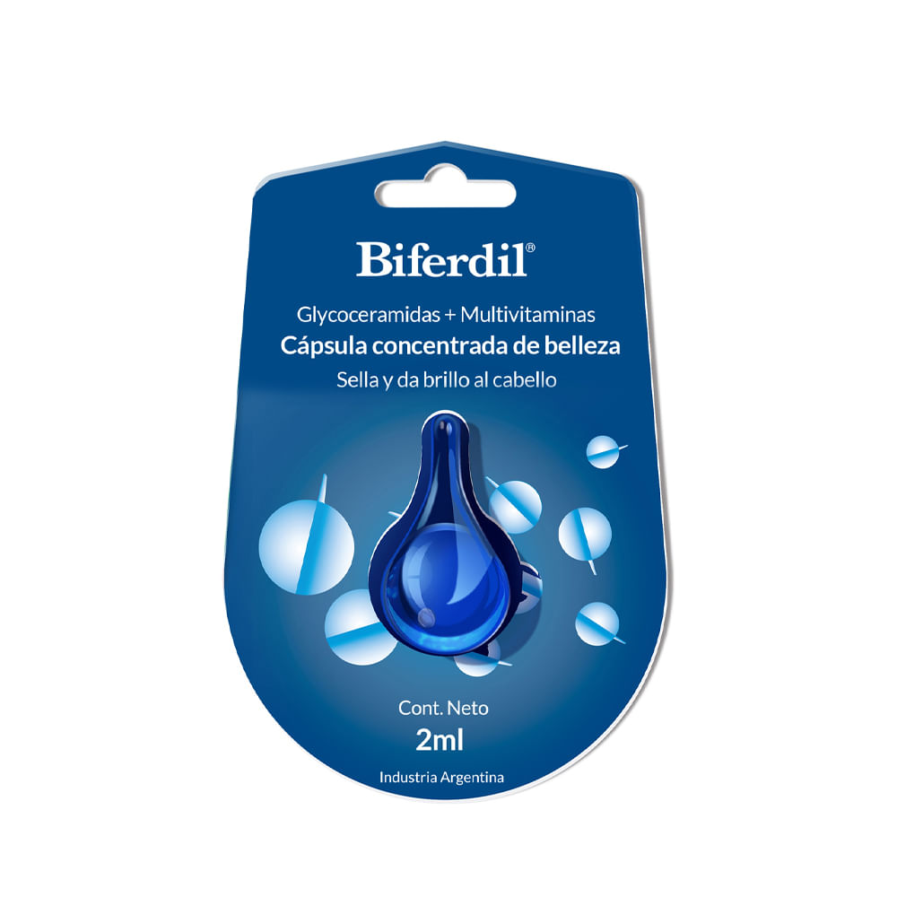 Tratamiento Biferdil En Cápsulas Humectante X 1 Un