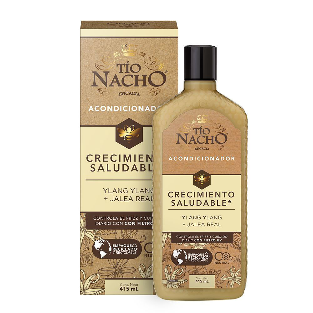 Acondicionador Tío Nacho Crecimiento Saludable X 415 Ml