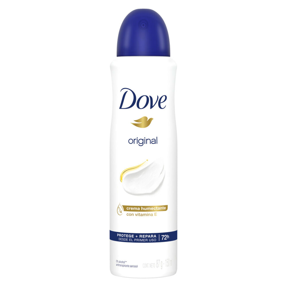 Desodorante Antitranspirante Dove Original En Aerosol X 150 Ml