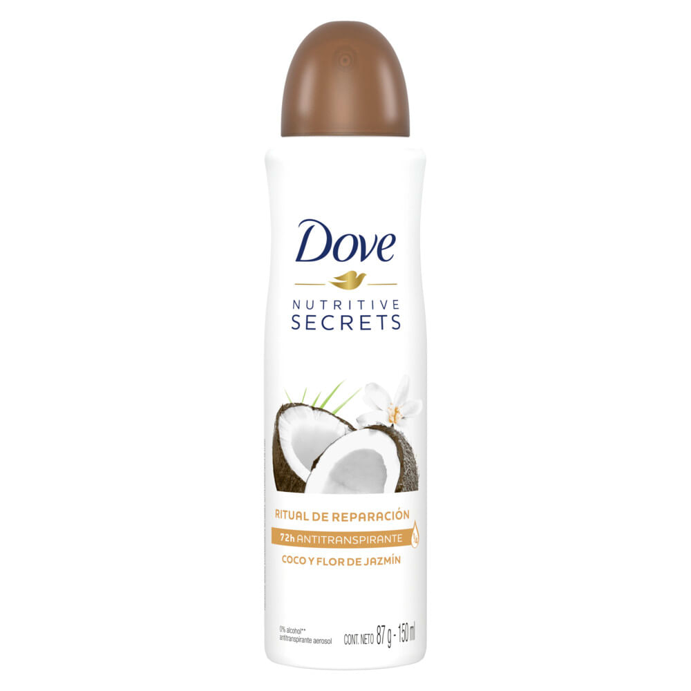 Desodorante Antitranspirante Dove Coco En Aerosol X 150 Ml
