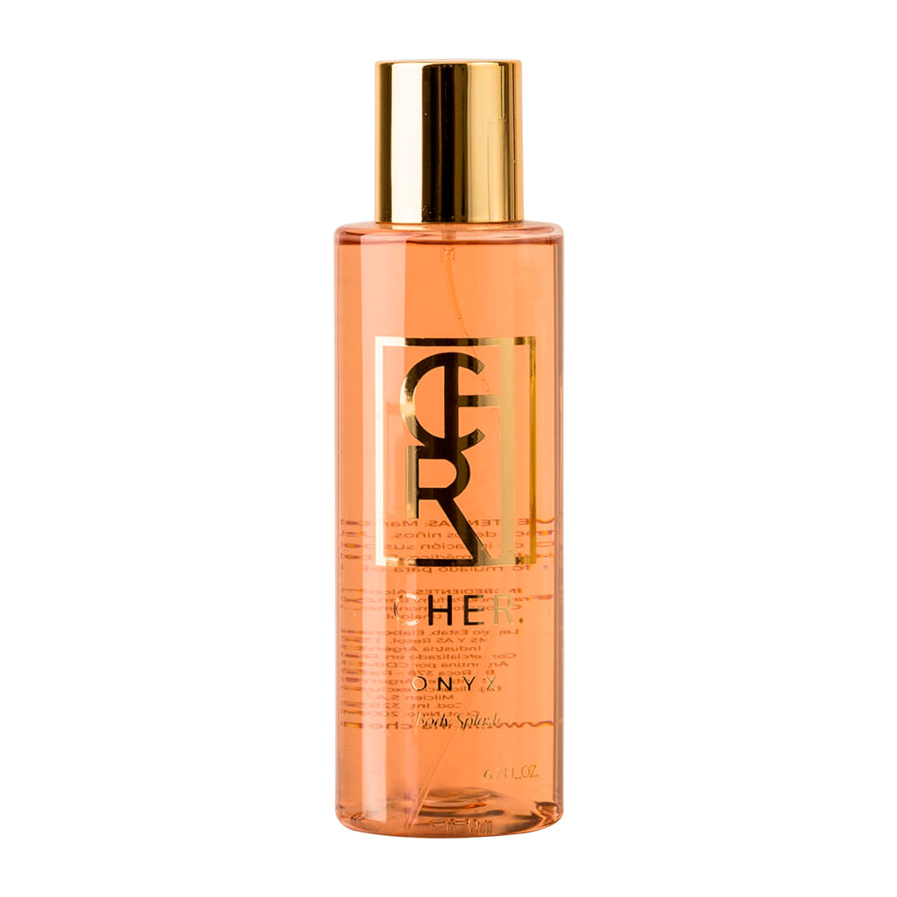 Body Splash Cher Onyx Intense X 200 Ml