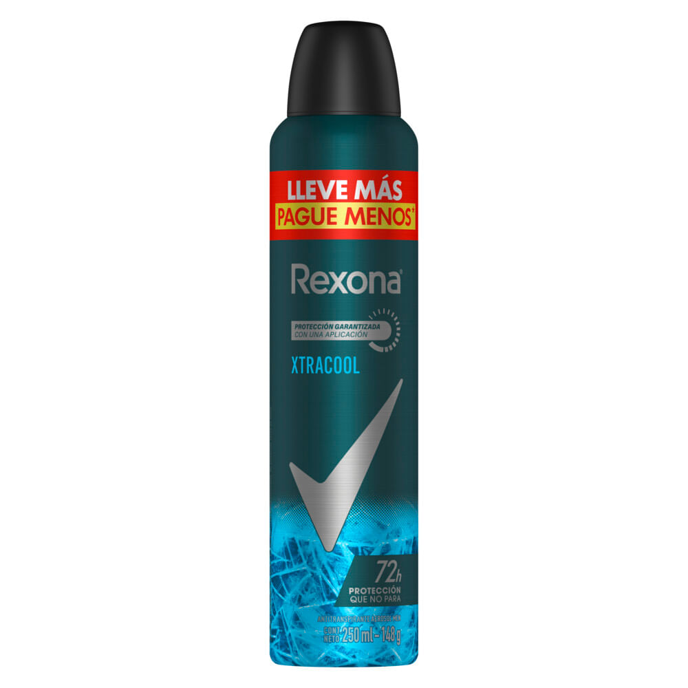 Desodorante Antitranspirante Rexona Men Xtracool X 250 Ml
