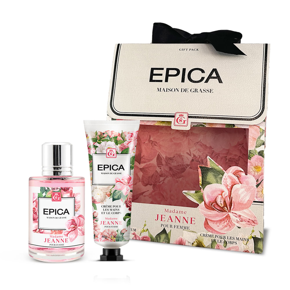 Epica Set Madame Jeanne Edp 50 X Ml + Crema Para Manos