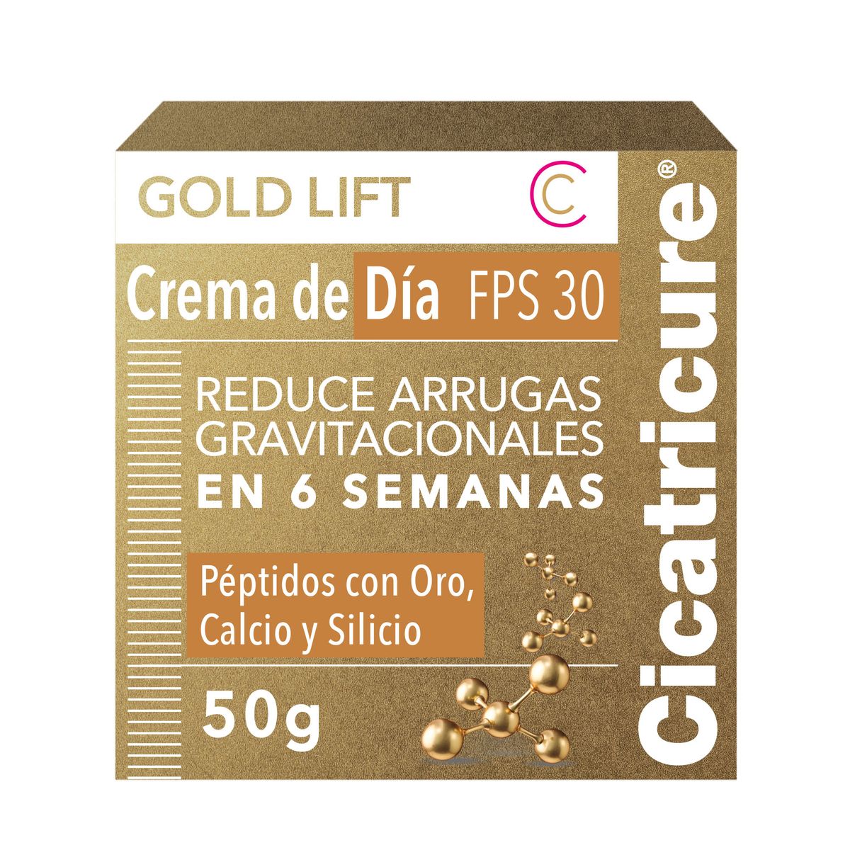 Crema Facial Cicatricure Gold Lift Día X 50 G