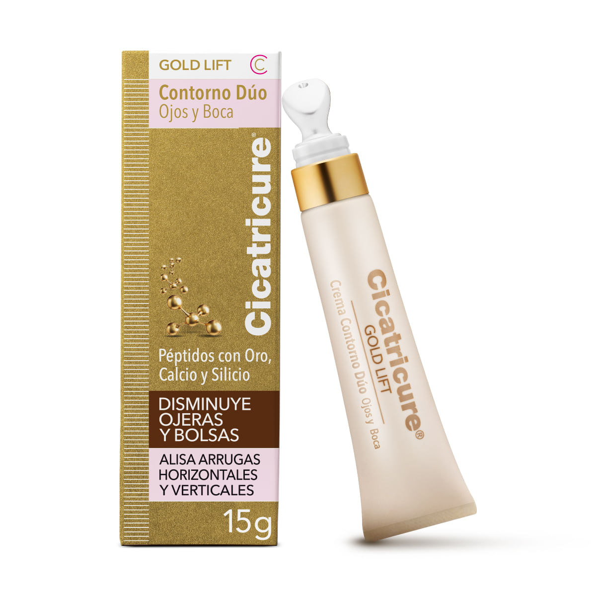 Contorno De Ojos Cicatricure Duo Gold Lift X 15 G