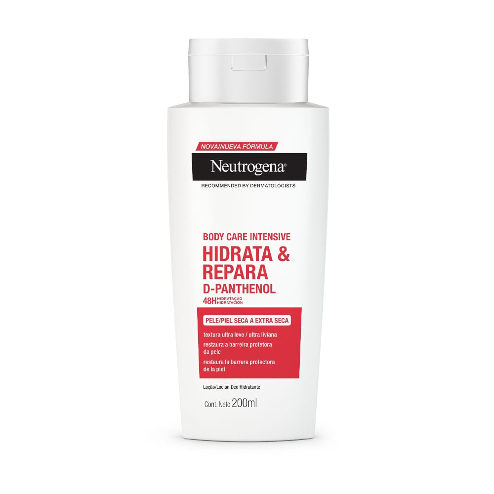 Crema Corporal Neutrogena Body Care Intensive Hidrata-Repara X 200 Ml