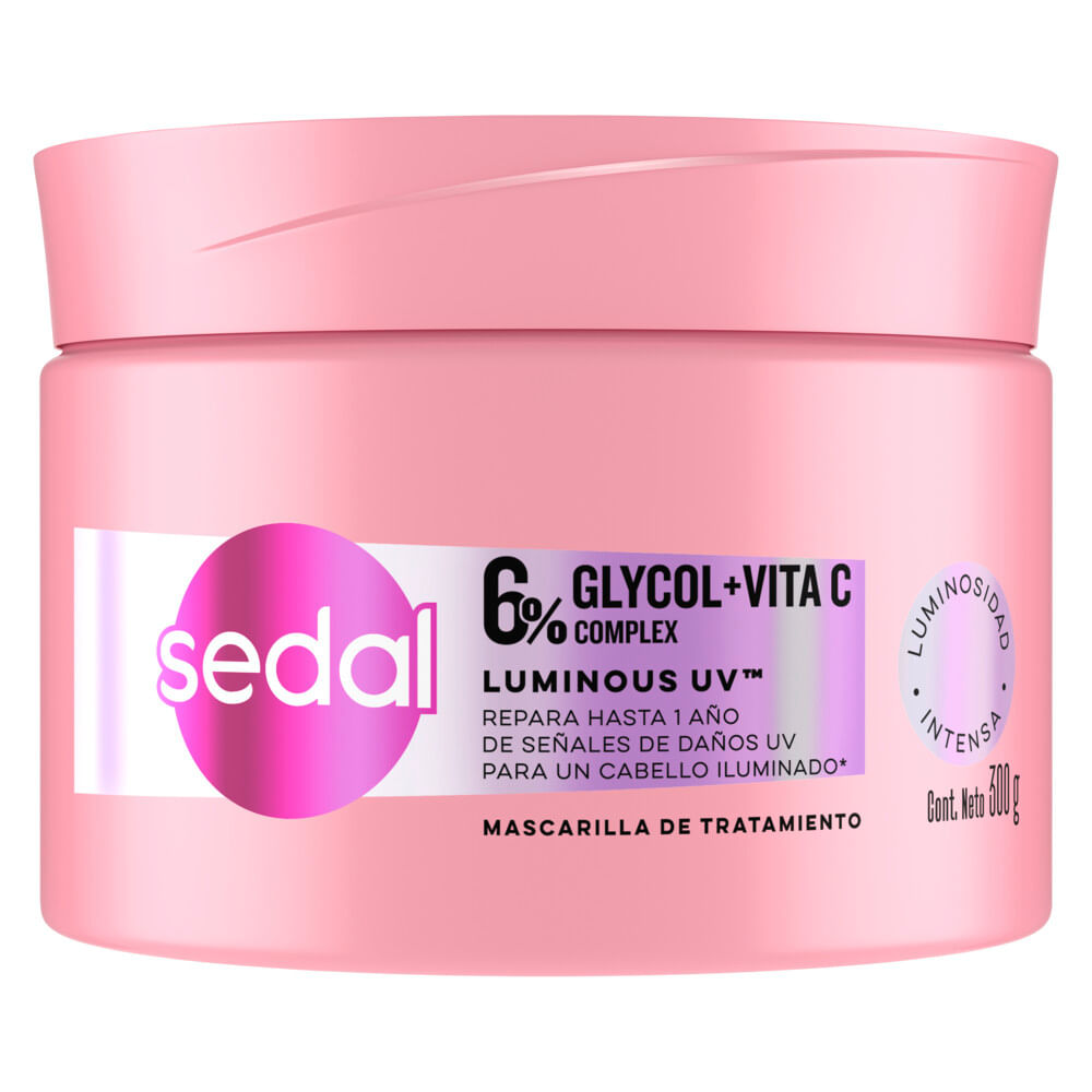 Crema De Tratamiento Sedal Luminous Uv X 300 G