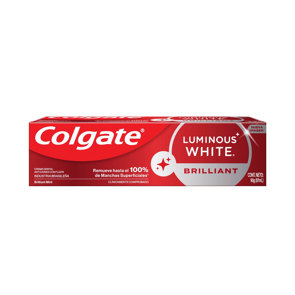 Colgate Pasta Dental Luminous White Brilliant X 90 G