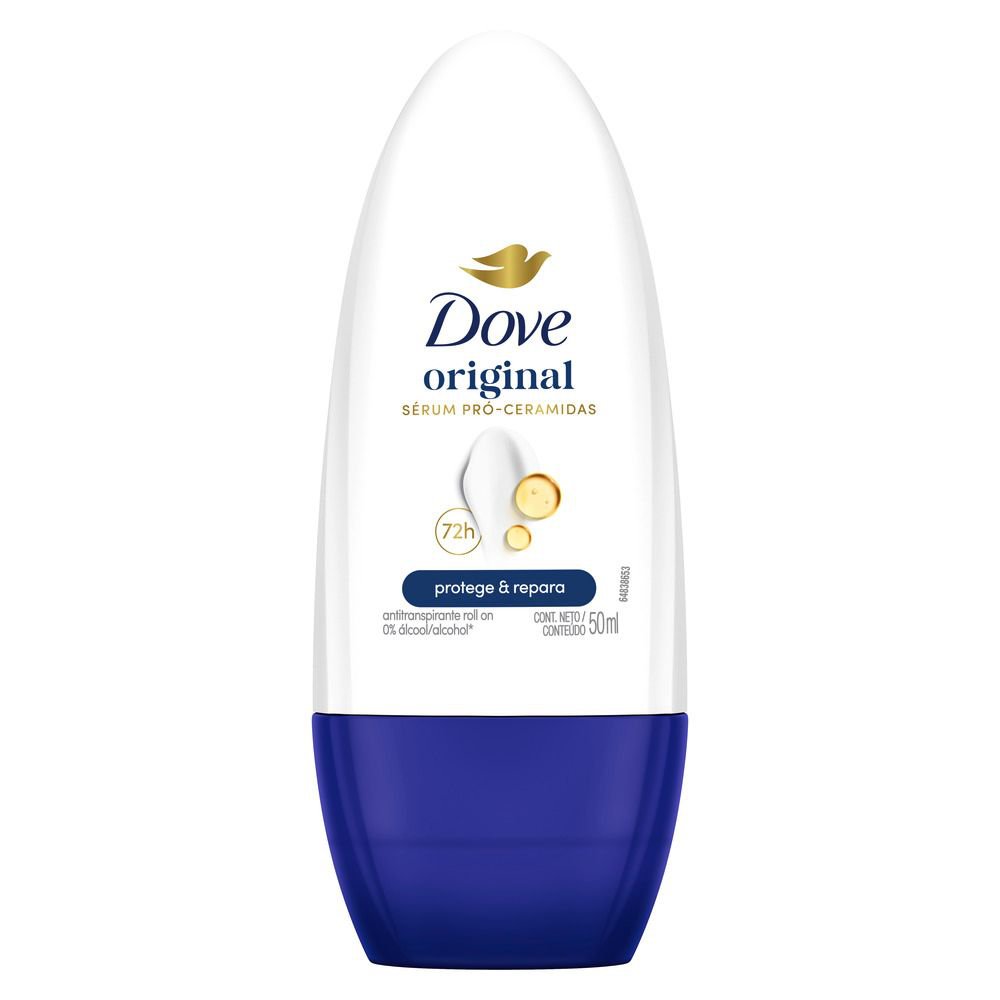 Desodorante Antitranspirante Dove Original Roll-On X 50 Ml