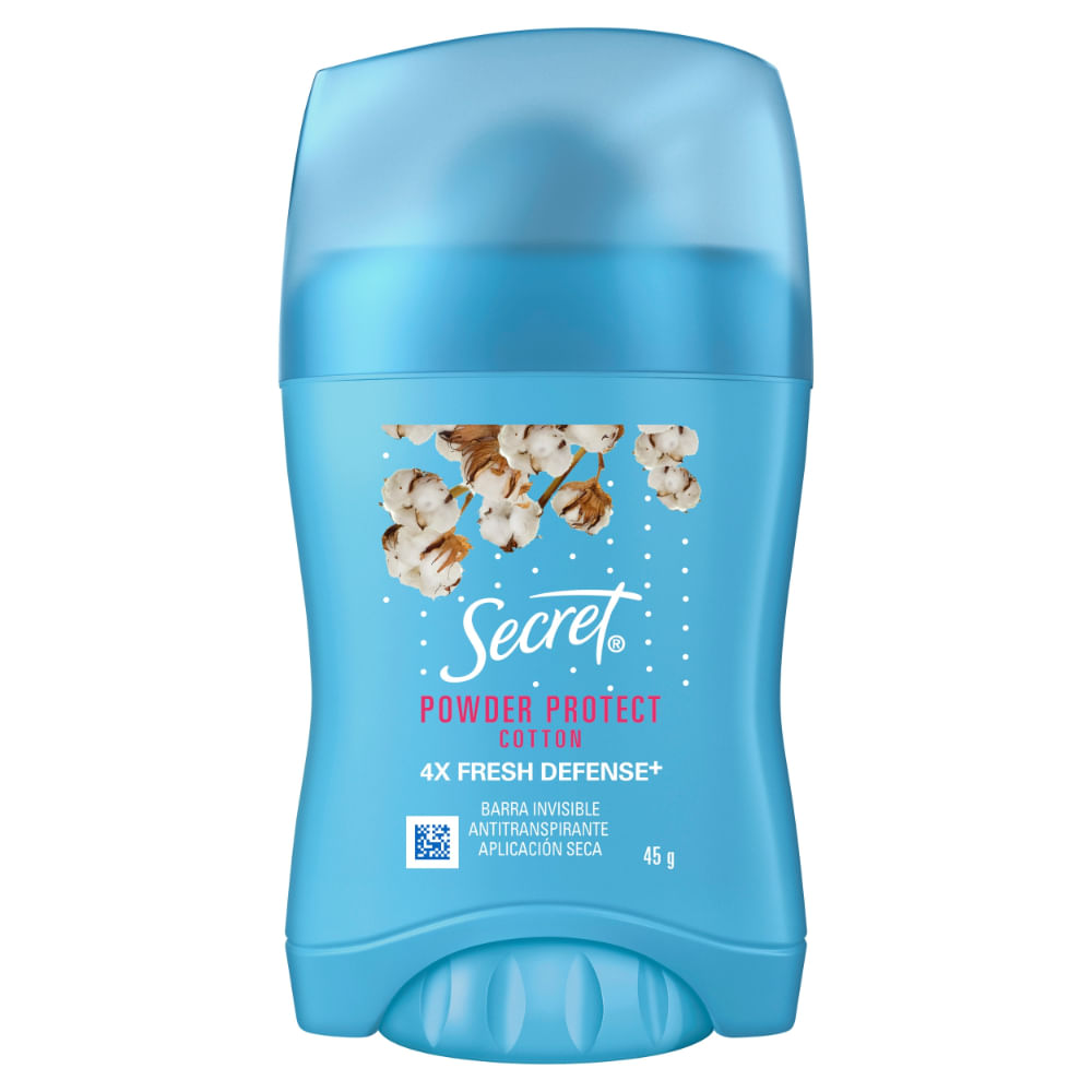 Desodorante Antitranspirante Secret Powder Protect Cotton X 45 G