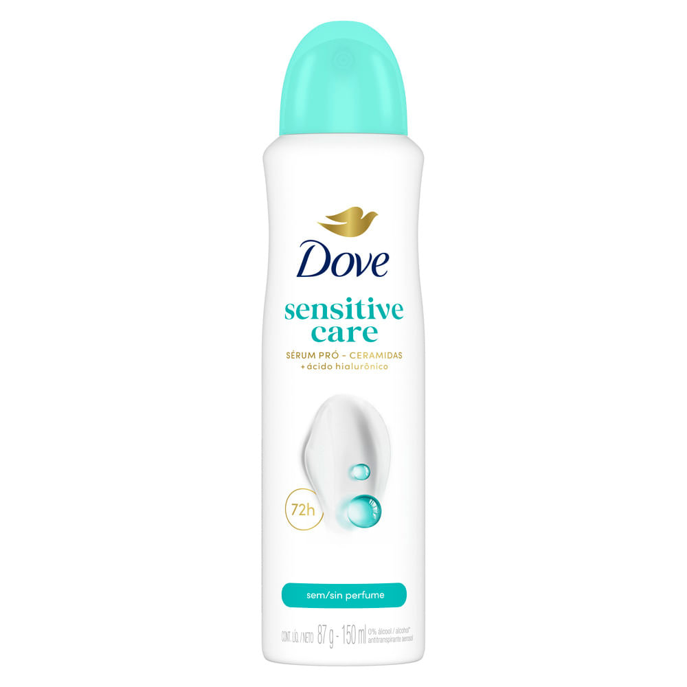 Desodorante Antitranspirante Dove Sensitive Care X 150 Ml