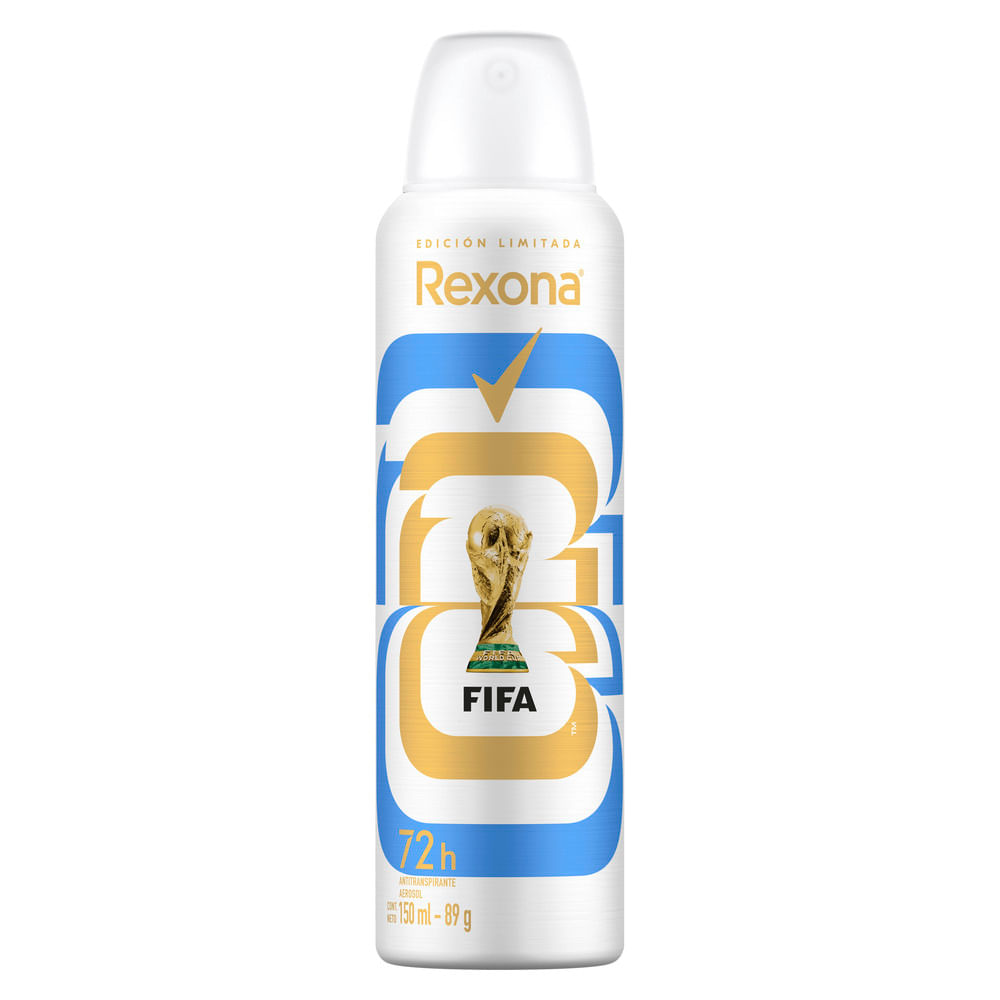 Antitranspirante Rexona Futbol Fanatics En Aerosol X 150 Ml