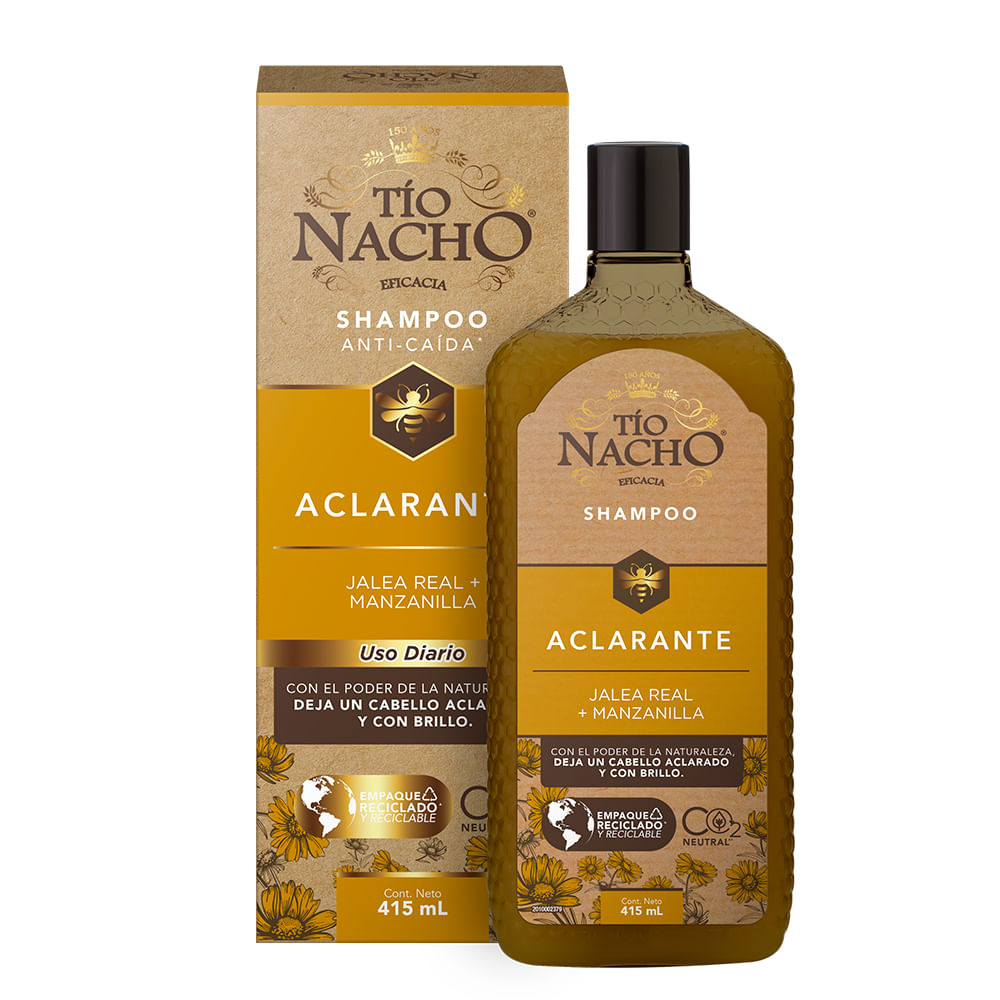 Shampoo Tío Nacho Aclarante V2 X 415 Ml