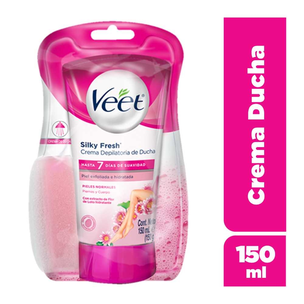 Veet Crema Depilatoria De Ducha Para Piel Normal 150 Ml