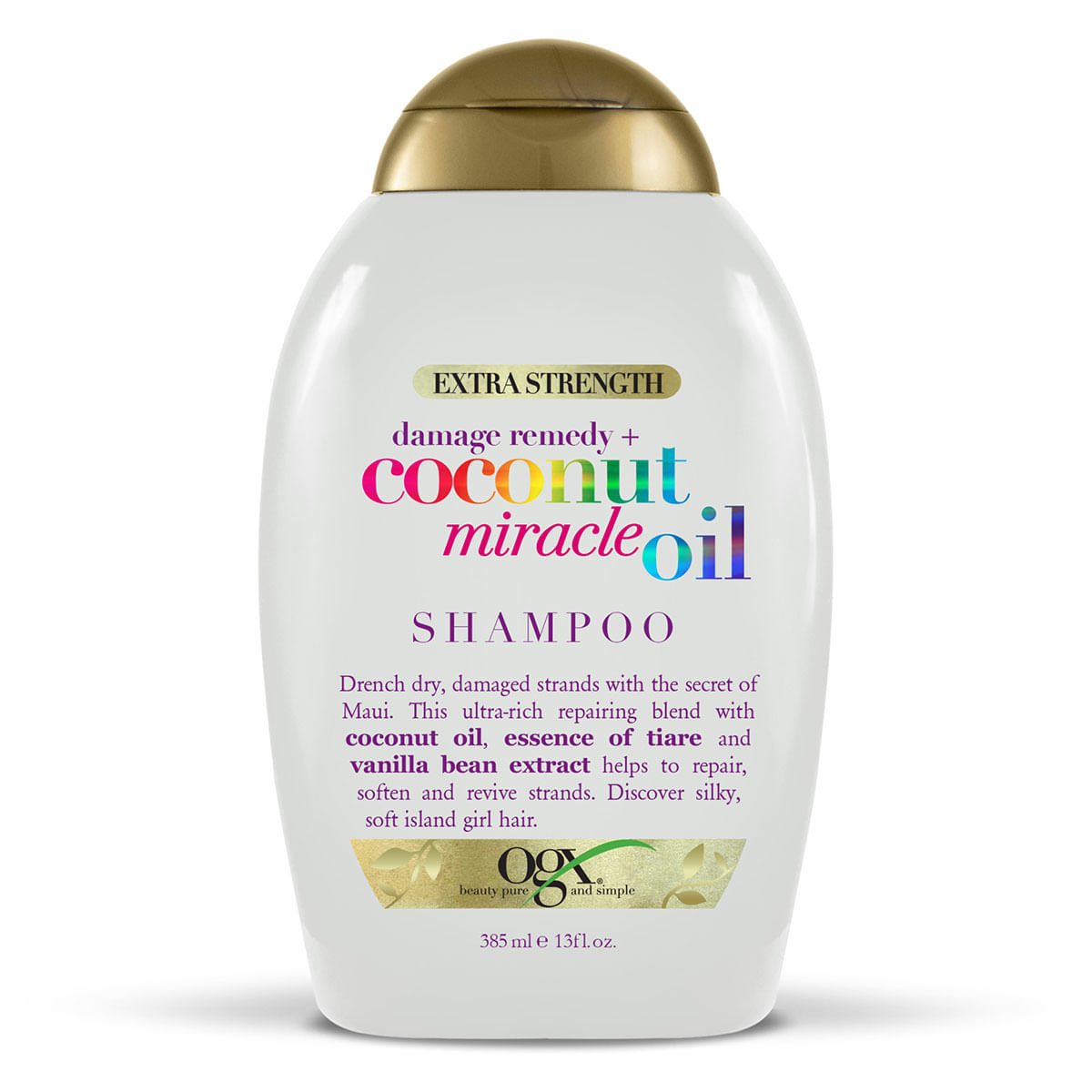 Ogx Shampoo Coconut Miracle Oil 385Ml
