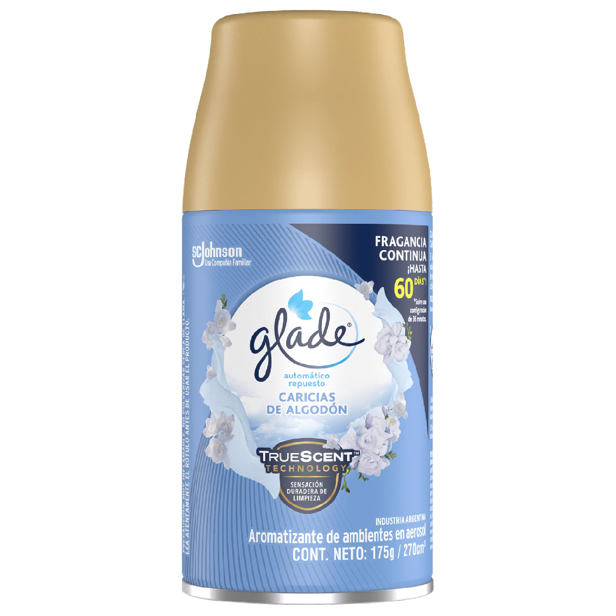 Glade Matic Repuesto Caricia De Algodón 175 Gr