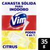 Canasta Para Inodoros Vim Poder 4 En 1 Citrus X35Gr