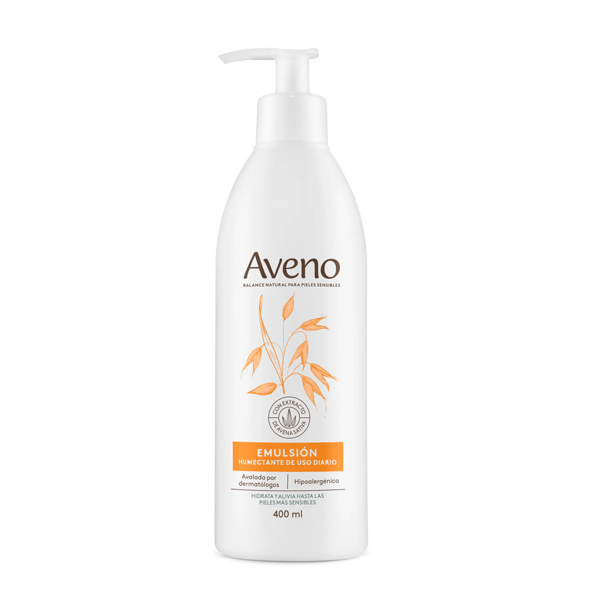 Aveno Emulsión Hidratante C/ Bomba X 400 Ml.
