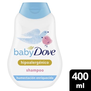 Baby Dove Shampoo Humectación Enriquecida X400 Ml