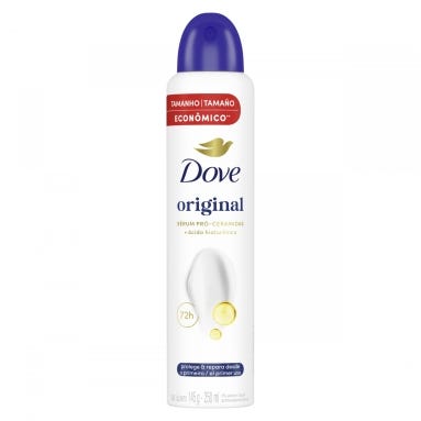 Desodorante Antitranspirante Dove Original En Aerosol X 250 Ml