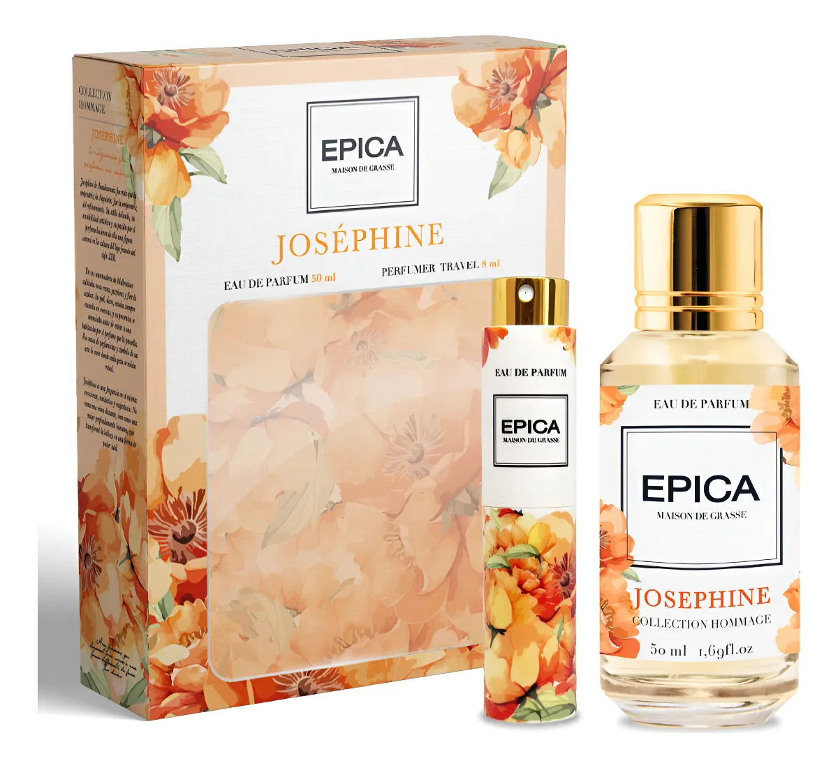 Epica Estuche Josephine Edp 50Ml + Edp 8Ml