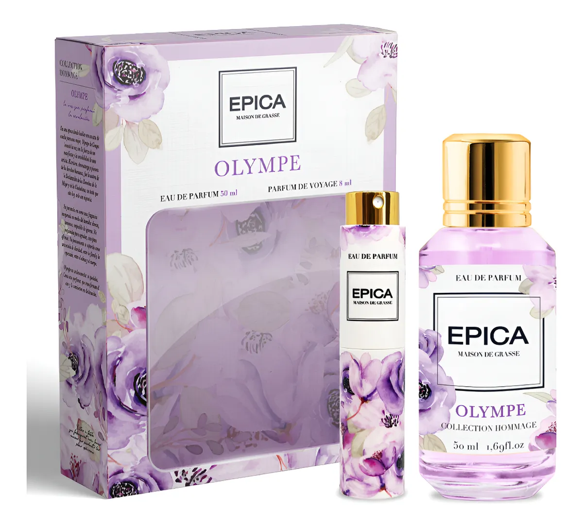 Epica Estuche Olympe Edp 50Ml + Edp 8Ml