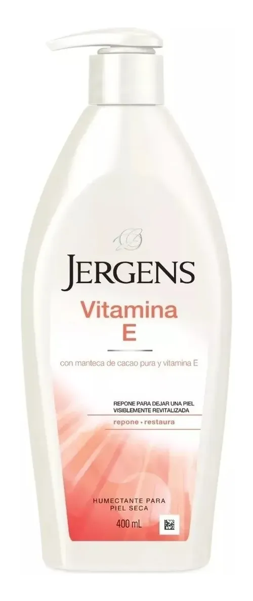Jergens Crema Corporal Humectante - Vitamina E 400Ml