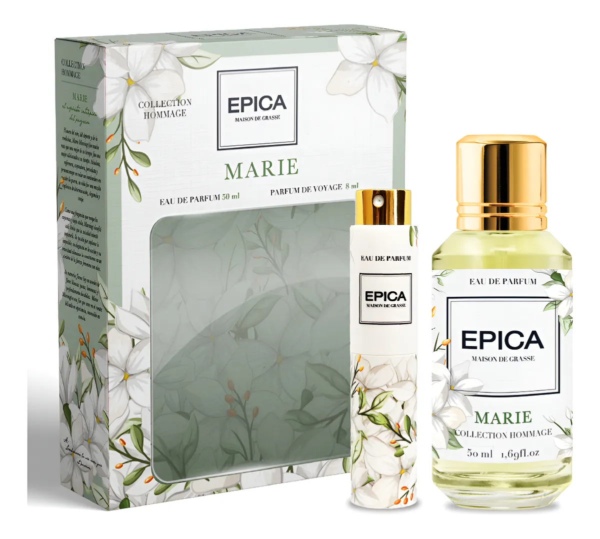 Epica Estuche Marie Edp 50Ml + Edp 8Ml