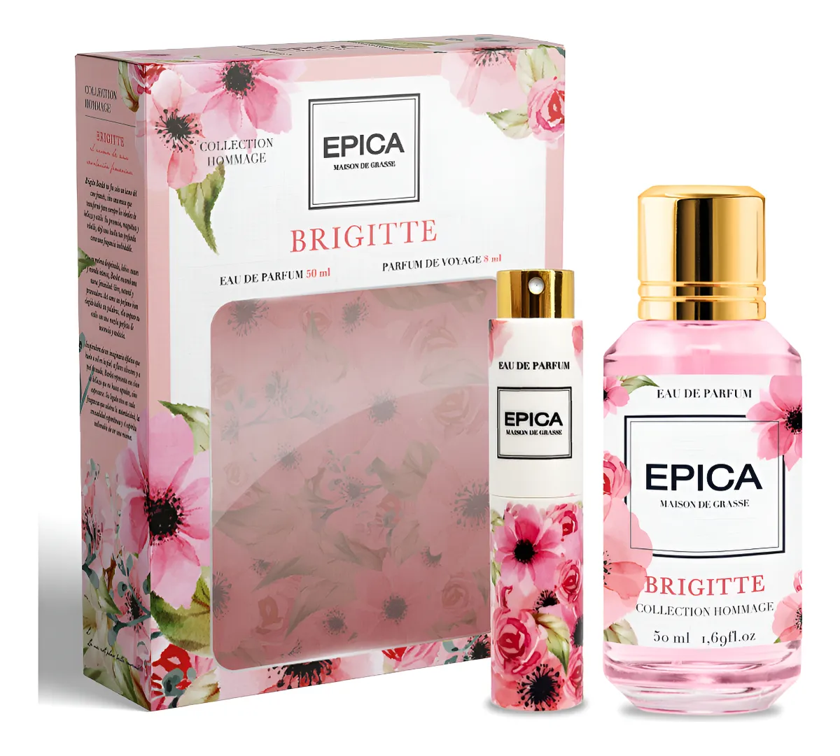 Epica Estuche Brigitte Edp 50Ml + Edp 8Ml