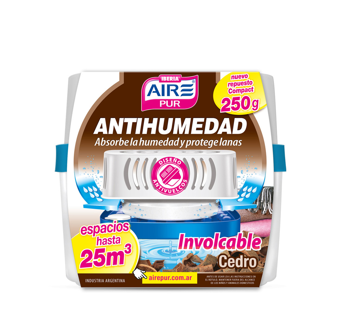 Aire Pur Antihumedad Involcable Cedro