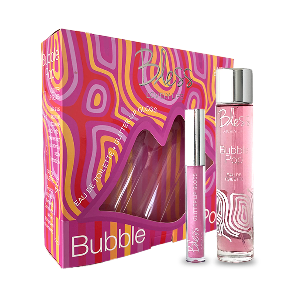 Bless Gift Lovely Life Bubble Pop Edtx50+Lip(Estuche)
