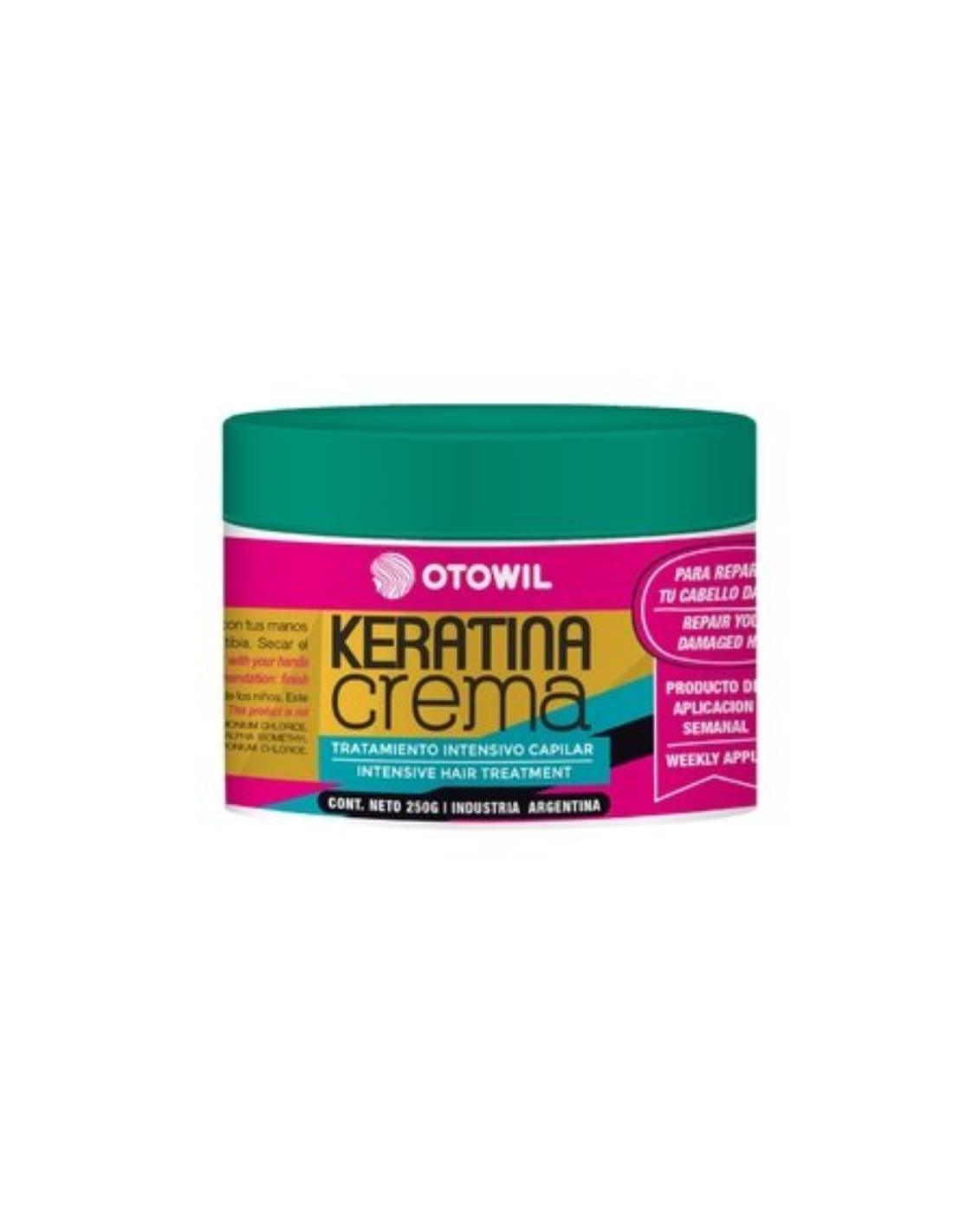 Otowil Crema De Tratamiento Keratina 250 Gr