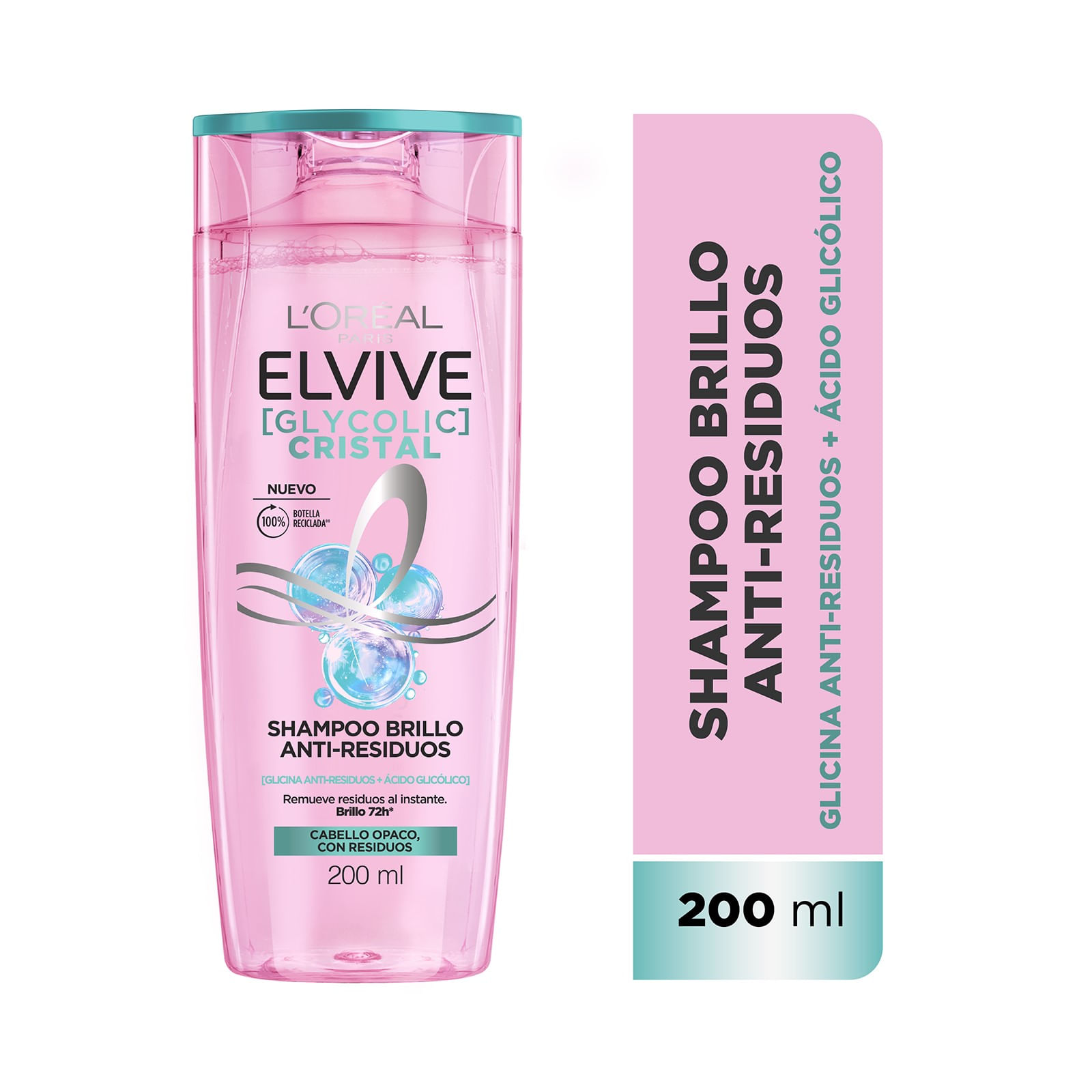 Shampoo Elvive Glycolic Cristal 200Ml