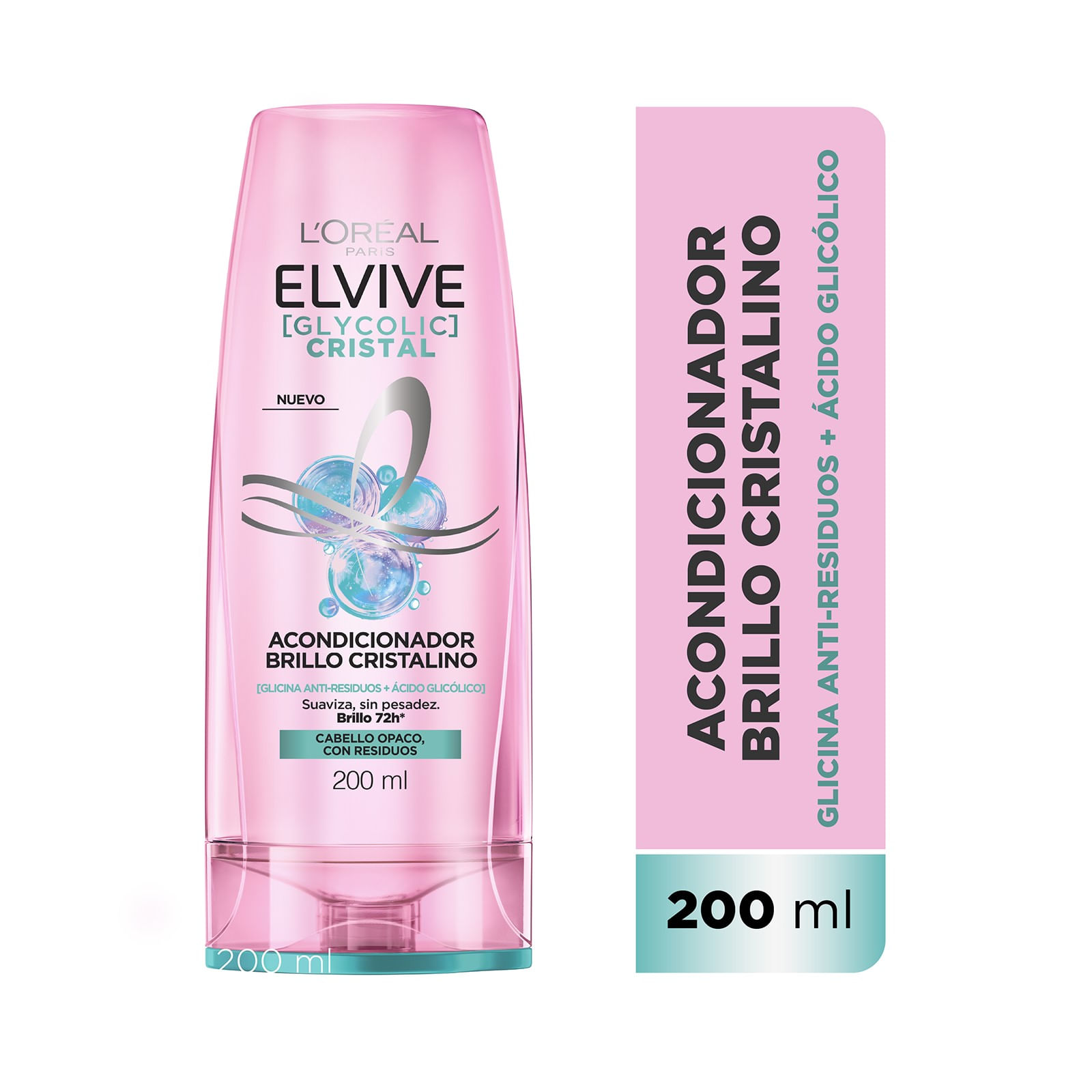 Acondicionador Elvive Glycolic Cristal 200Ml