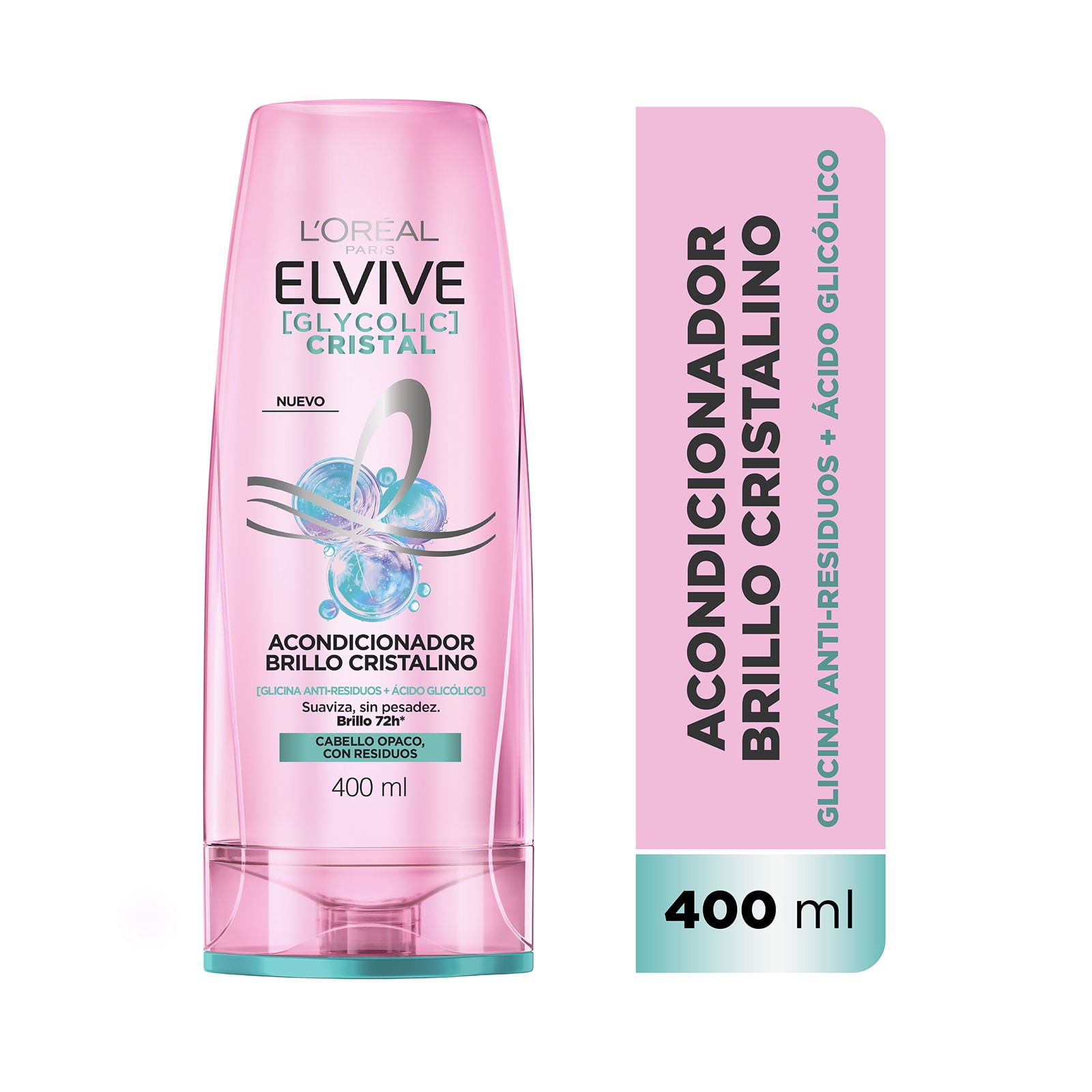 Acondicionador Elvive Glycolic Cristal 400Ml