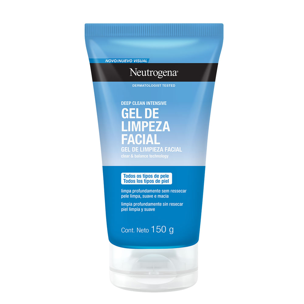 Gel De Limpieza Neutrogena Deep Clean Todo Tipo De Pieles X 150 G