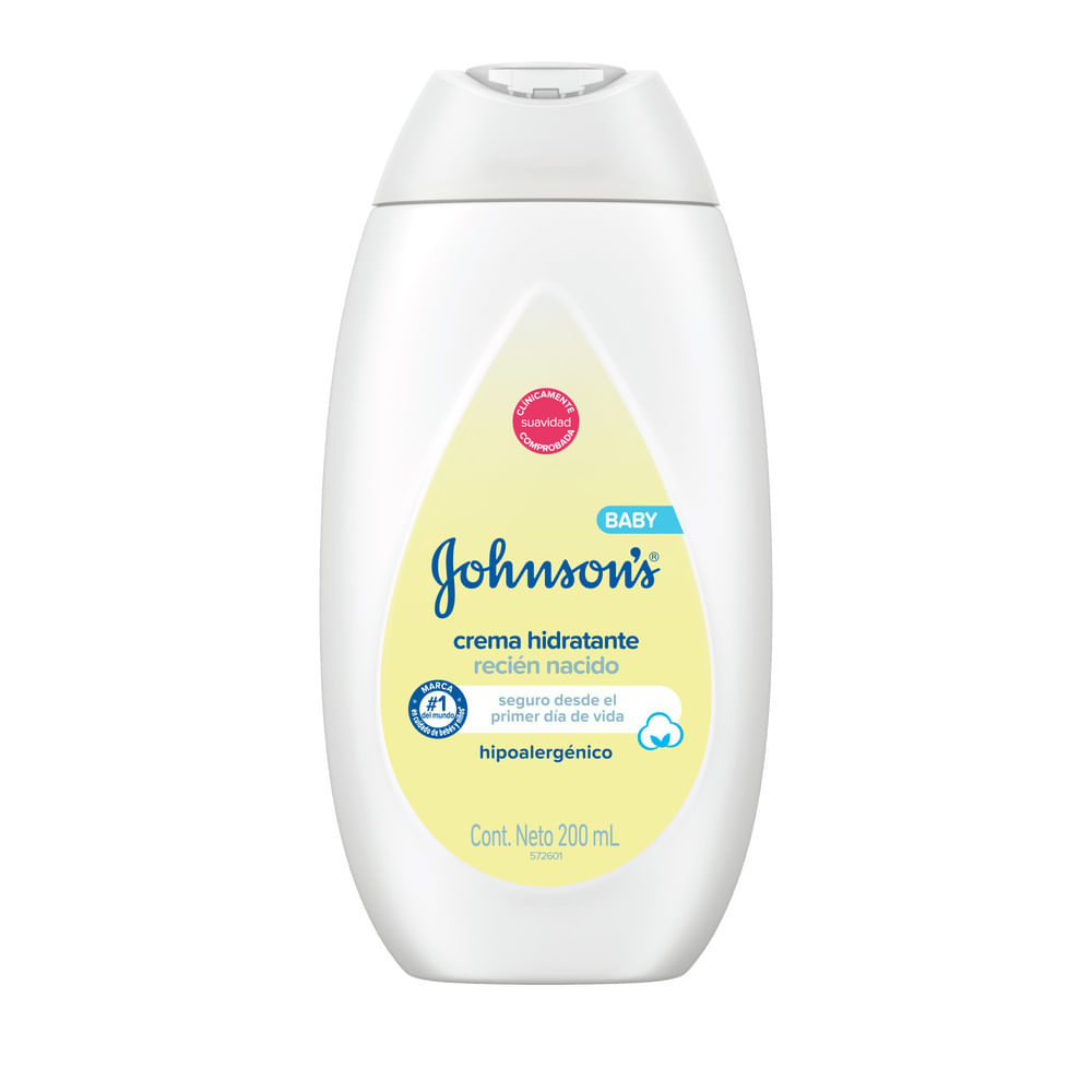 Crema Hidratante Para Bebé Johnson'S Recién Nacido X 200 Ml
