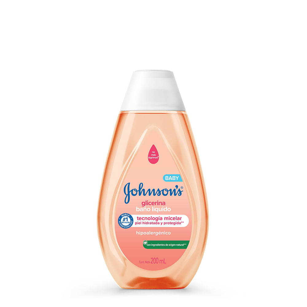 Jabón Líquido Para Johnson'S Baby Glicerina X 200 Ml