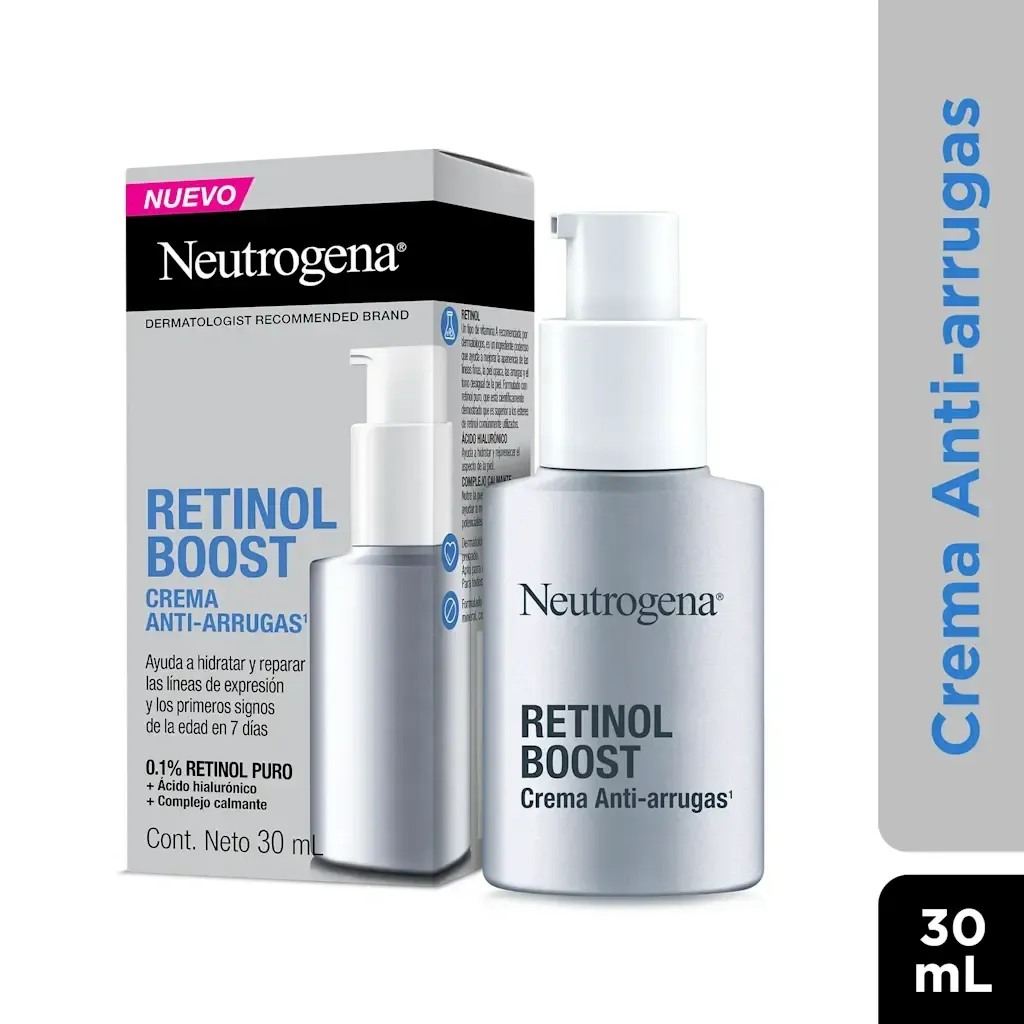 Neutrogena Crema Retinol 0.1% Boost Anti-Arrugas 30 Ml