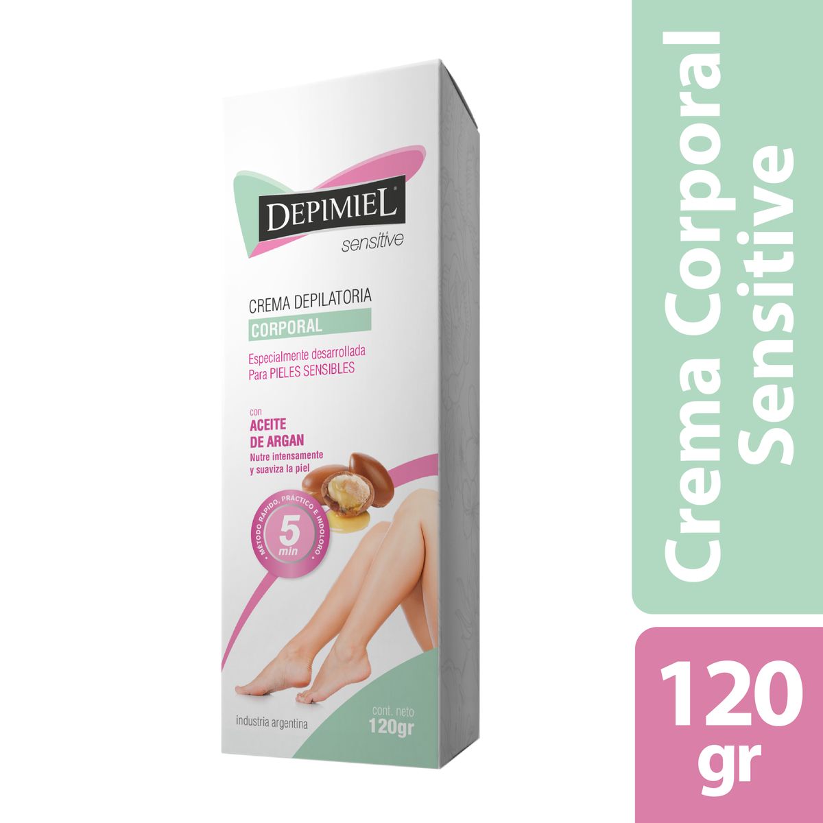 Depimiel Crema Depilatoria Para El Cuerpo Sensitive X 120 Gr