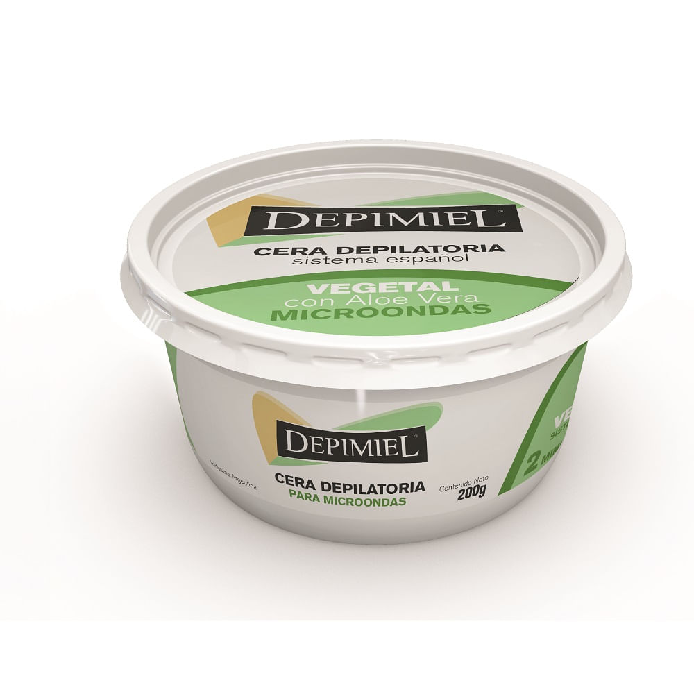 Depimiel Cera Depilatoria Vegetal Para Microondas X 200 G