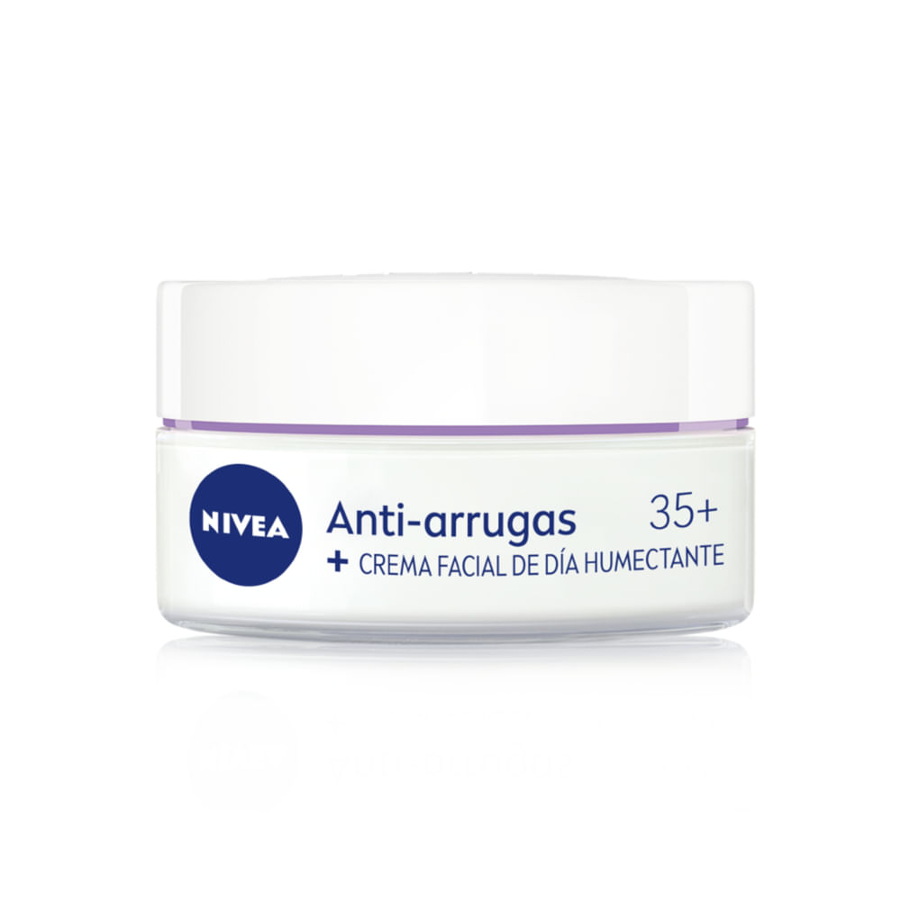 Crema Facial Nivea Antiarrugas Con Aceite De Semillas De Uva 35+ X 50 Ml